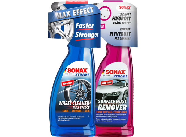 Sonax Lilla Flyverustfjerner Kit Effektiv på lakk og felger. 