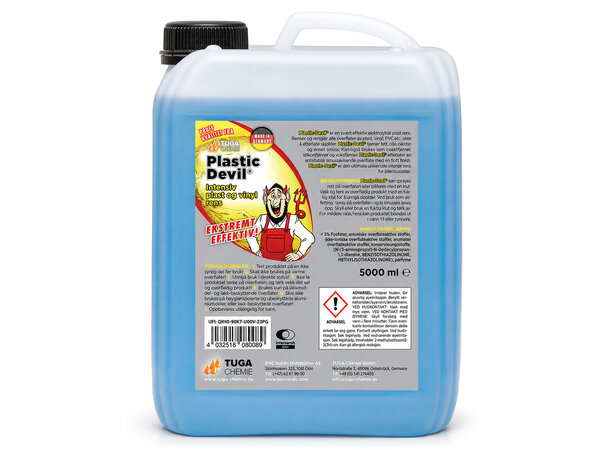 Tuga Plastic Devil Silikonfri plastrens, 5L 