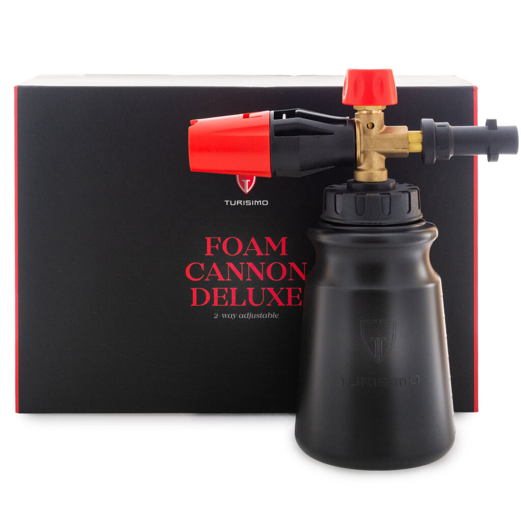 Turisimo Foam Cannon Deluxe Solid skumkanon med 2 veis justering