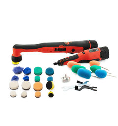 Turisimo Gemini Mini Poleringsmaskin Liten og kraftfull - 2 maskiner i sett