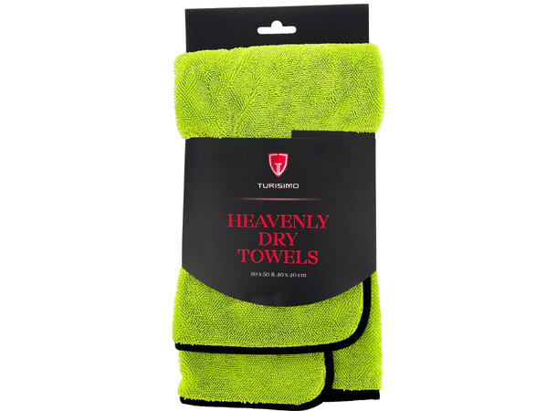 Turisimo Heavenly Dry Towels - Effektive Mikrofiberhåndklær