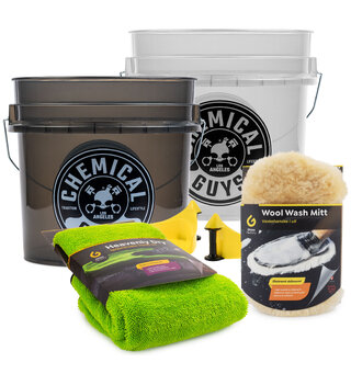 Utstyrspakke til bilvask Komplett startpakke for god bilvask