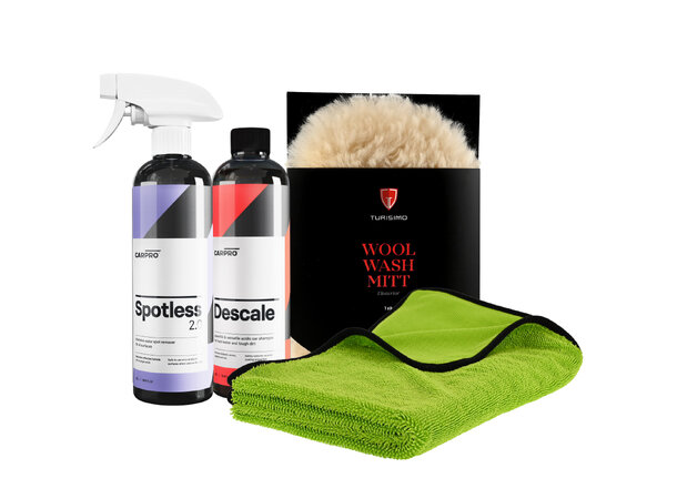 Carpro/ Descale/ Spotless 2.0/ Water Spot Removers/ Decontamination  products/ Auto Detailing 
