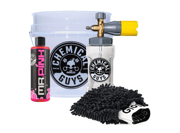 Chemical Guys Pink Foam Kit Skum og berøringsvask