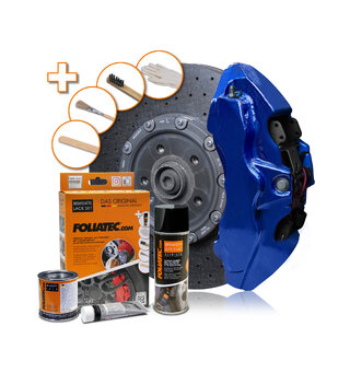 Foliatec Brake Caliper Lacquer Set Performance blue metallic