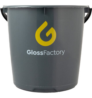 Gloss Factory B&#248;tte av resirkulert plast 10L, stabil b&#248;tte med hank