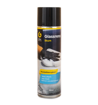 Gloss Factory Glassrens Skum, 500 ml. Krystallklart glass, raskt!