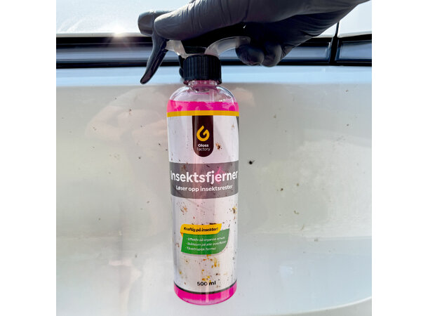 Gloss Factory Insektsfjerner Effektiv insektsfjerner, 500ml 