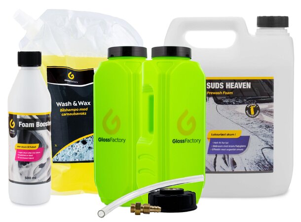Gloss Factory Oppgraderingskit Skumvask Oppgrader din gamle skumkanon 