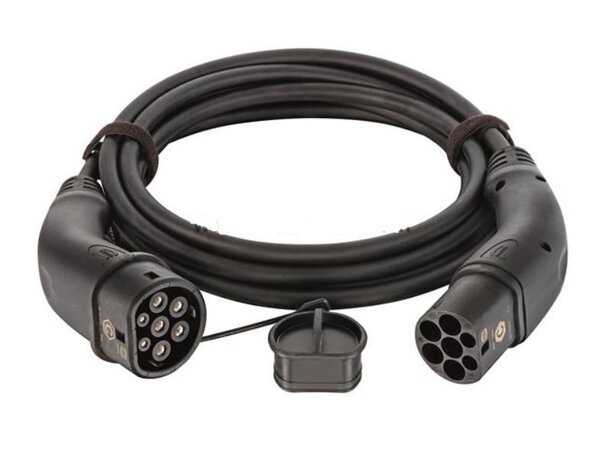 Harting Ladekabel for EL-bil Type 2 | 11kw / 20A | 7,5M Lengde