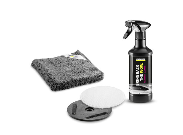 Kärcher Vindusvaskesett bil Vaskepute EDI 4 klut og glassrens RM650 