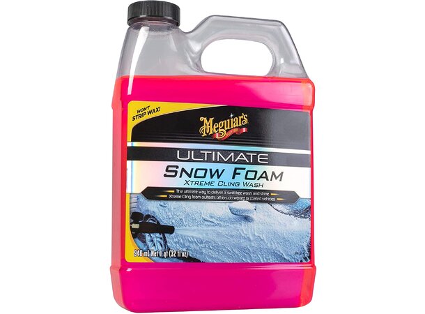Meguiars Ultimate Car Snow Foam - 946ml Bilshampoo med Beskyttelse