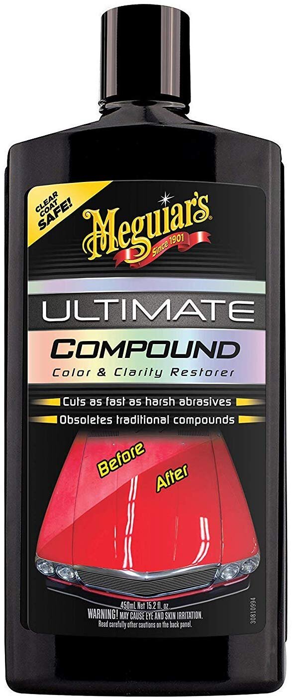 Meguiars Ultimate Compound Polish for hånd og DA maskin. 450ml Garasjetid