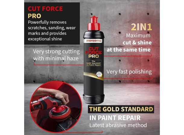 Menzerna Cut Force Pro: Profesjonell Lakkreparasjon
