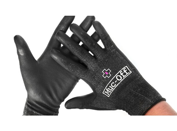 Muc-Off Mechanics Gloves Large Size 9 Hansker 360 ° beskyttelse mot kutt 