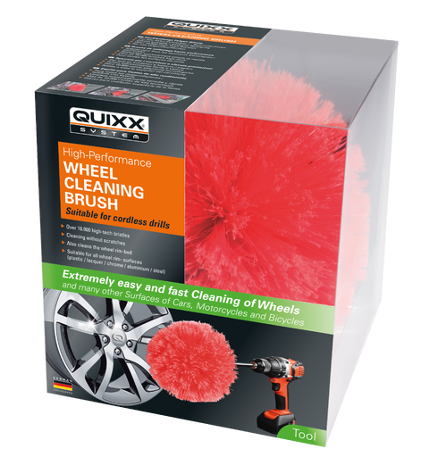 Quixx Wheel Cleaning Brush Felgbørste til drill