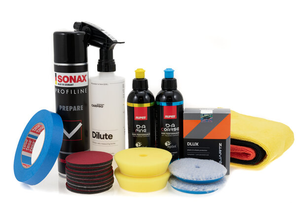 Rupes Pro Headlight Restorer Kit Gjenopprett matte lykter permanent proff 
