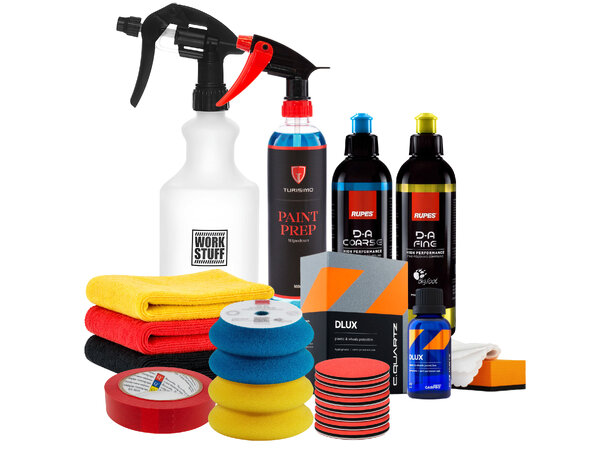 Rupes Pro Headlight Restorer Kit Gjenopprett matte lykter permanent proff 
