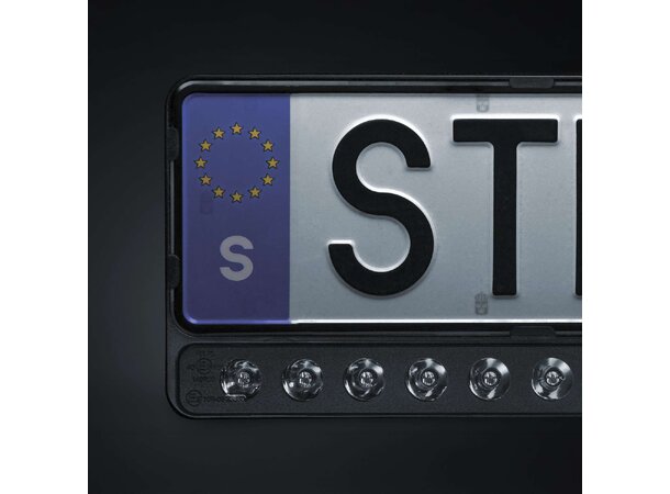 Strands NUUK E-Line Black 20" – LED-bar i skiltholder (8100 lm)