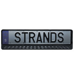 Strands Nuuk E-line LED-bar Integrert i  kj&#248;ret&#248;yskilt holder