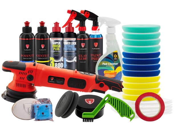 Turisimo Komp. Detailer Poleringspakke Avansert maskinpolering for detaileren 