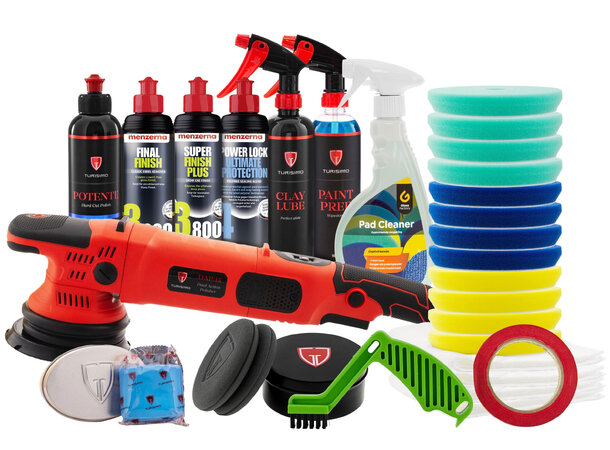Turisimo Komp. Detailer Poleringspakke Avansert maskinpolering for detaileren 