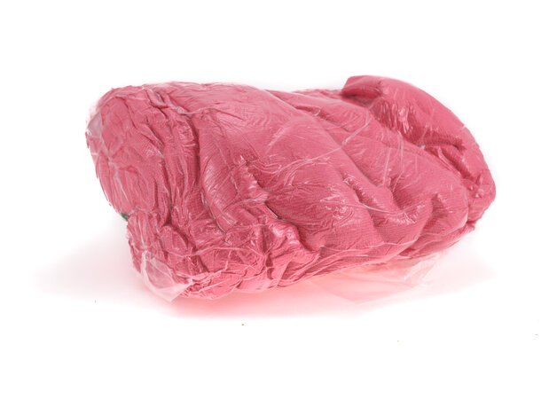 B-Vare mikrofiberklut 1kg Mikrofiber av god kvalitet, rød 