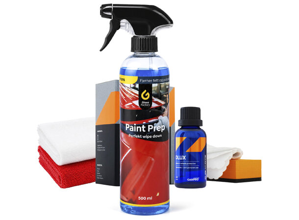 Carpro Dlux Complete Coating Kit Komplett for coating av plast og metall 