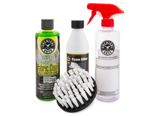 Chemical Guys Teppe- og Tekstilrenskit Sammen med tekstilrenser, eller alene 
