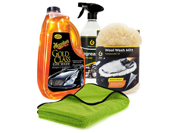 Gold Class Bilvask for ekstra glans Eksklusiv bilvask for dybde og glans! 