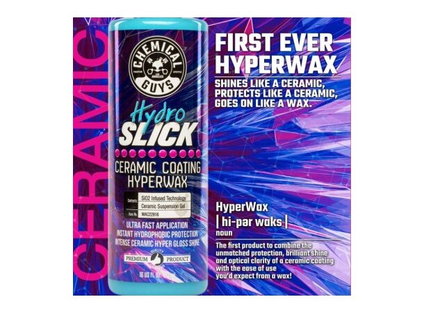 HydroSlick HyperWax 473ml - Keramisk Coating fra Chemical Guys