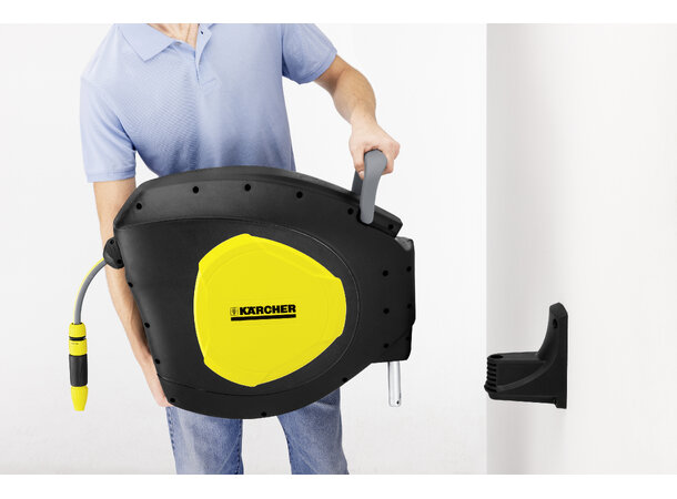 Kärcher veggtrommel 30 meter Automatisk slangetrommel 30m 