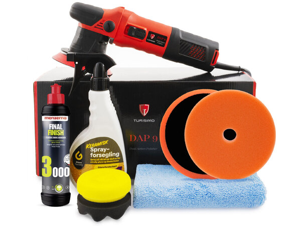 Maskinpolering Nybegynner Fin startpakke for deg som vil polere 