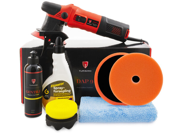 Maskinpolering Nybegynner Fin startpakke for deg som vil polere 