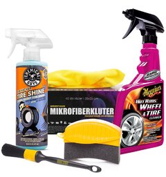 Meguiars Sorte Dekk og Rene Felger Få brune dekksider sorte igjen