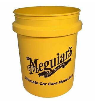 Meguiars Yellow Bucket 19L, Grit Guard kjøpes seperat