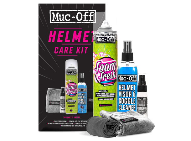 Muc-Off Helmet Care Kit Hjelmpleie sett 