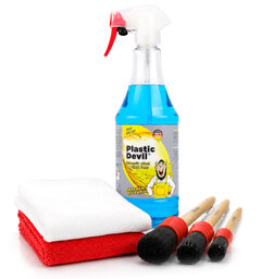 Plastic Devil Complete Kit Vask og forny plast og gummi