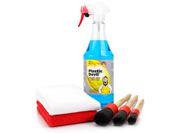 Plastic Devil Complete Kit Vask og forny plast og gummi 