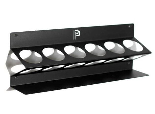 Poka Premium flaskeholder, 6 x 500 ml 1,5 mm galvanisert stål, pulverlakkert 