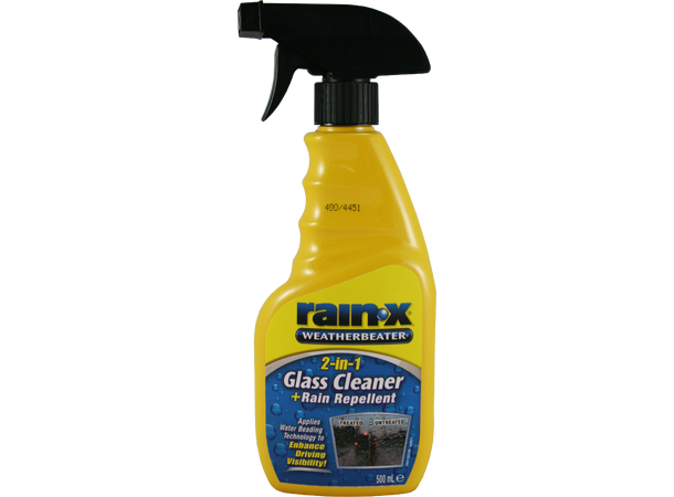 Rain-X 2in1 Glassrens + Repellent - Klar Sikt 200ml