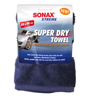 Sonax Xtreme SuperDry Towel Meget effektivt tørkehåndkle, 80x40cm