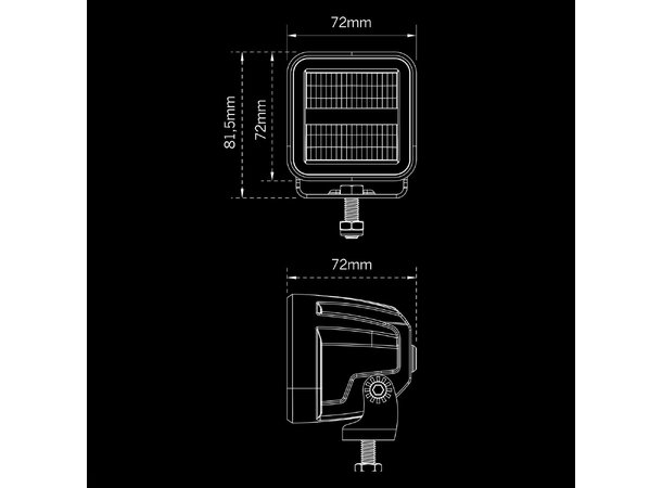 Strands Siberia XP Qube – 3150 lm LED-ekstralys, kompakt og robust