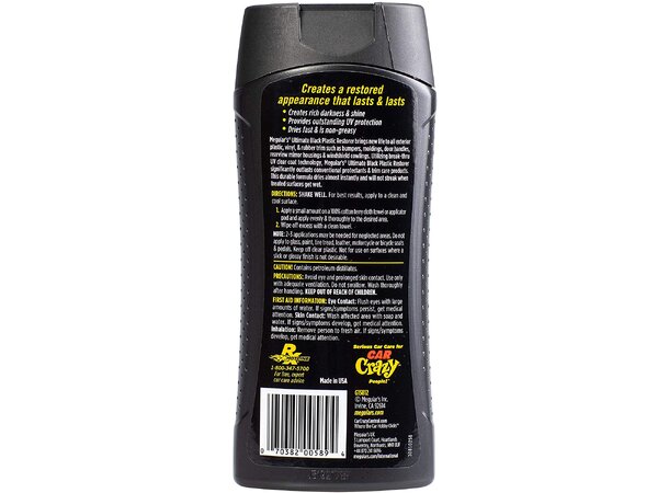 Ultimate Black Plastic Restorer - Fornyer plast og vinyl