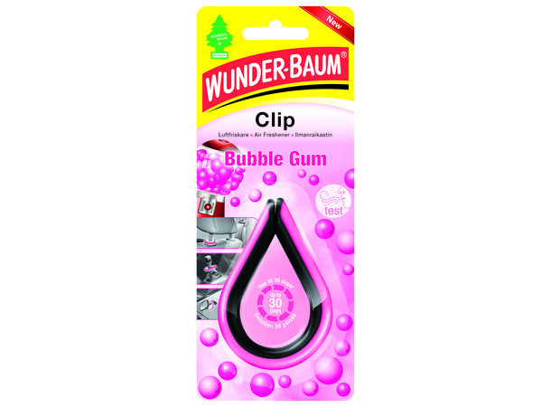Wunder-Baum Clip Bubble Gum Luftfrisker Clip 