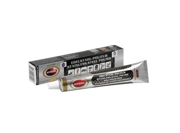 Autosol Stainless Steel Polish Metalpolish for rustfritt stål, 75 ml. 