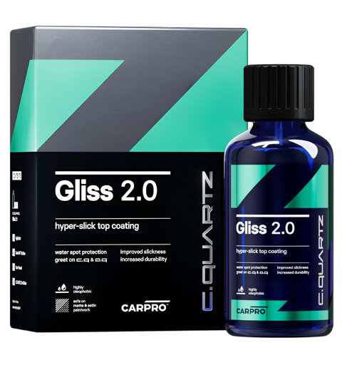 Carpro GLISS 2.0 Topcoat 50 ml Top coating med økt glans