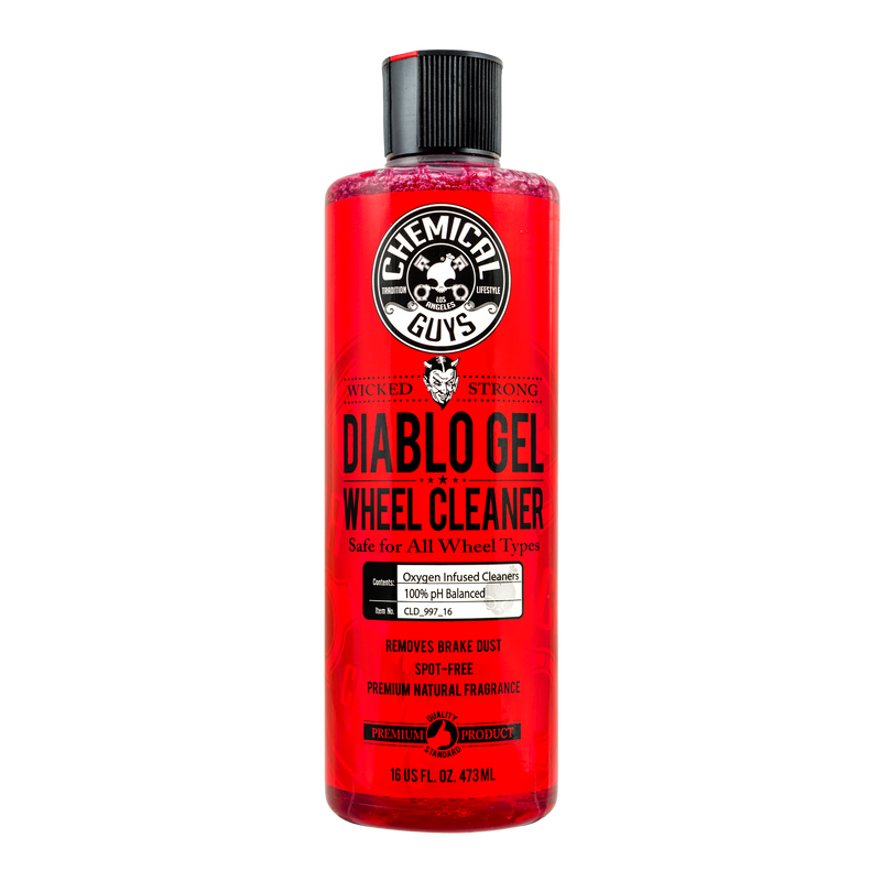 Chemical Guys Diablo Gel Wheel Cleaner Felgrens, 473ml Garasjetid