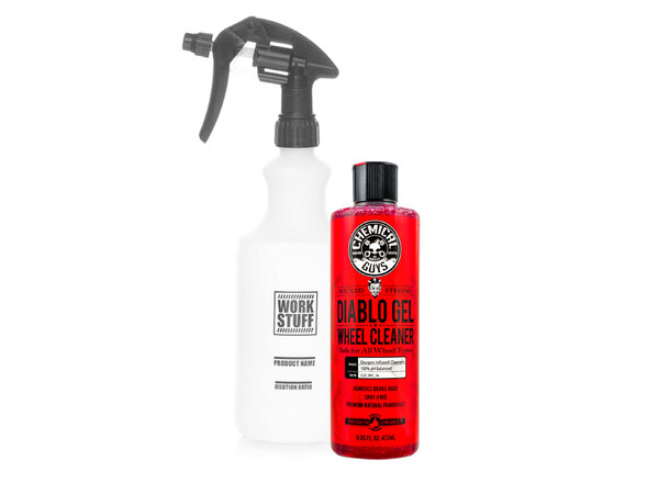Chemical Guys El Diablo Spray Bundle Konsentrert felgrens = Billig i bruk!