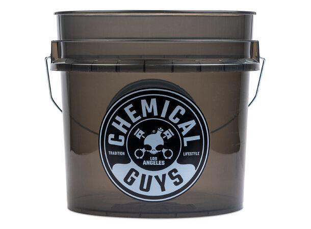 Chemical Guys Smoked Black Bucket Kraftig vaskebøtte på hele 14.5L 